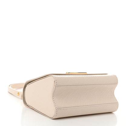 Louis Vuitton Epi Twist Braided Chain Shoulder Bag PM Quartz White 5 of 10