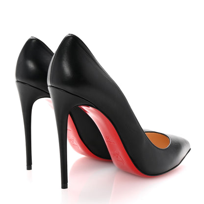 Christian Louboutin Shiny Nappa Pigalle Follies 100 Pumps 39 Black 5 of 8