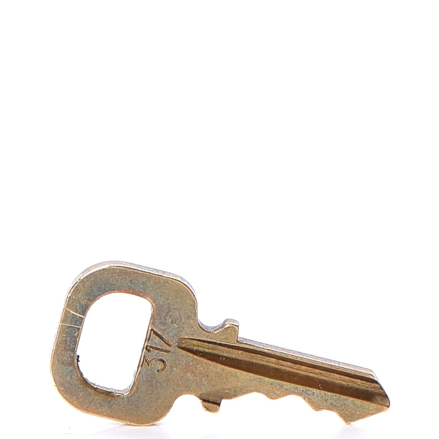 Louis Vuitton Brass Lock and Key Set #317 4 of 6