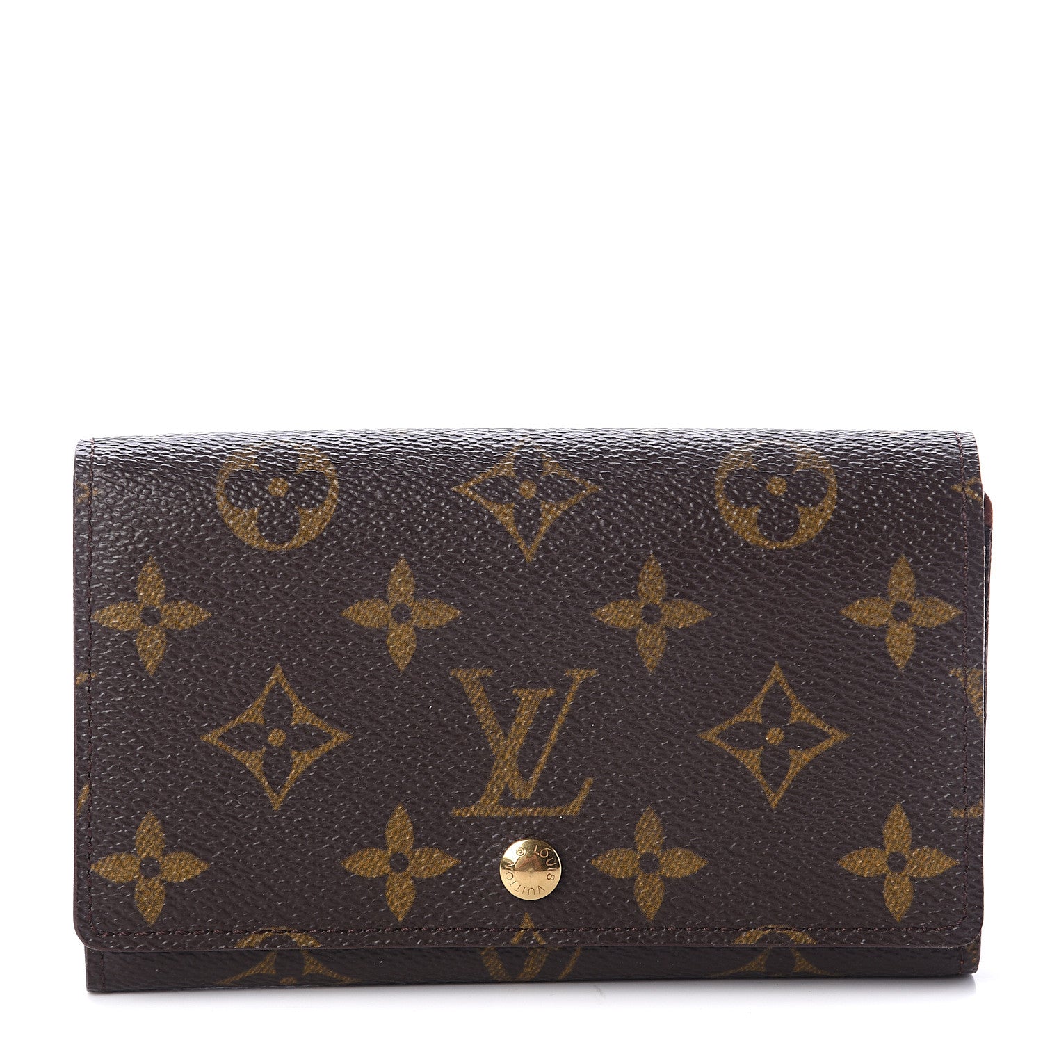 Louis Vuitton Monogram Porte-Monnaie Billets Tresor Wallet 1 of 9