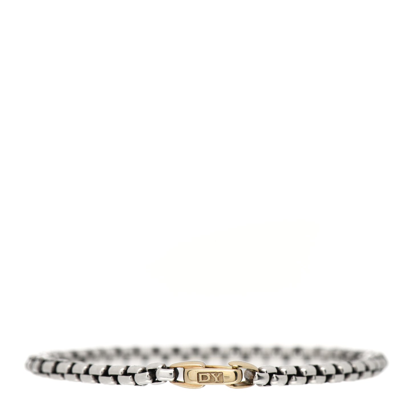 Sterling Silver 14K Yellow Gold 4mm Bel Aire Chain Bracelet