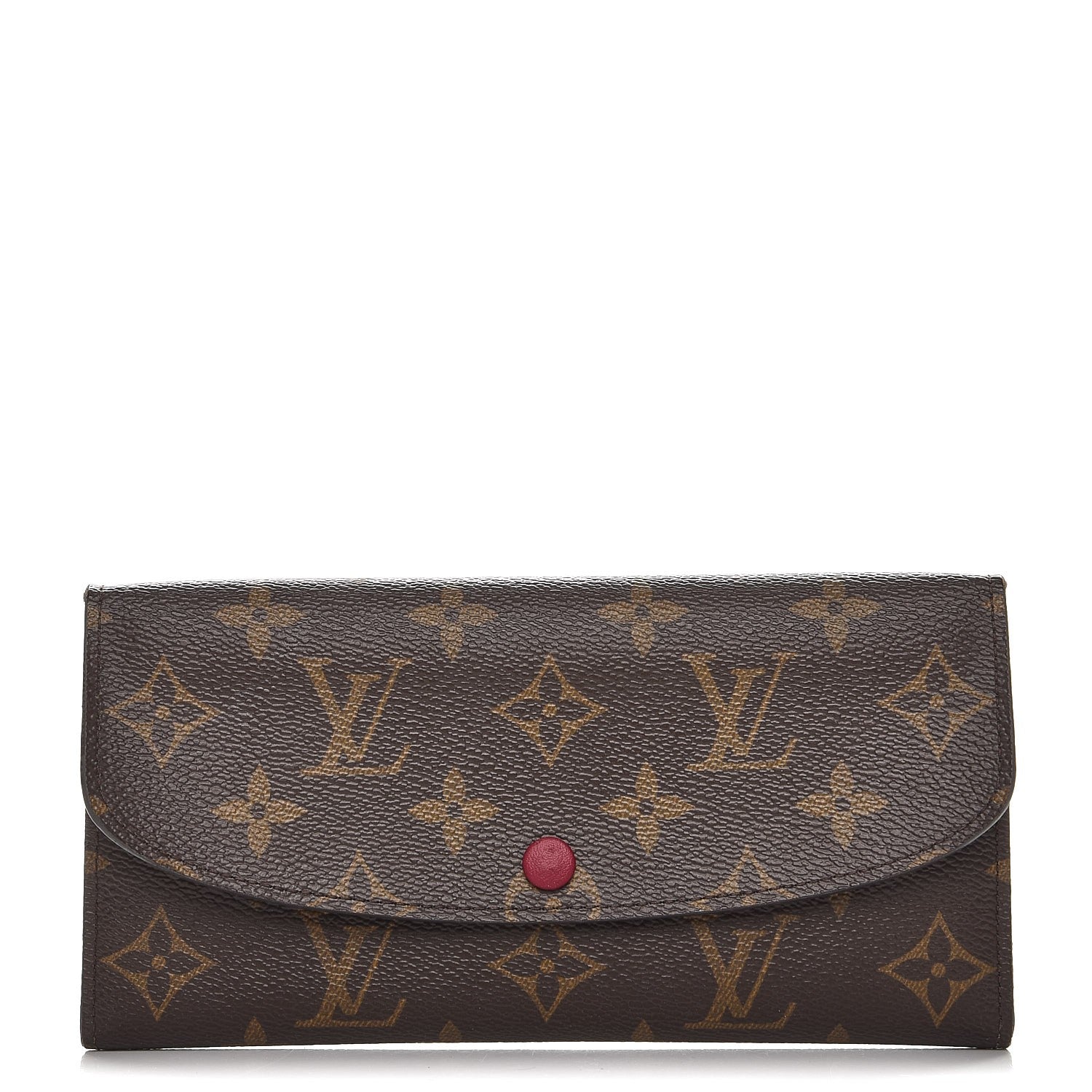 Louis Vuitton Monogram Emilie Wallet Fuchsia 1 of 7