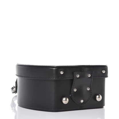 Saint Laurent Calfskin Small Mica Hat Box Black 4 of 8