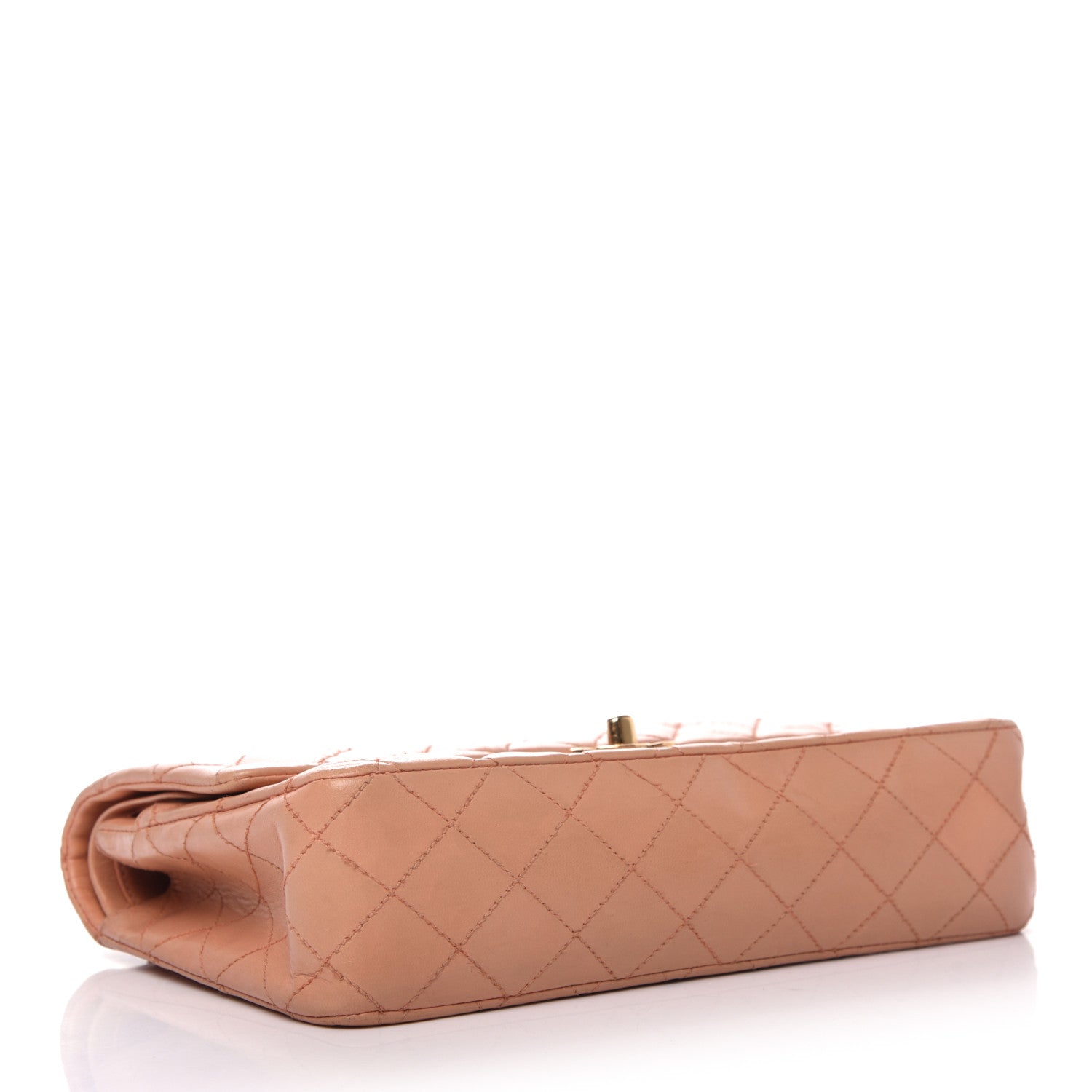 Chanel Lambskin Quilted Medium Double Flap Light Pink 4 of 9