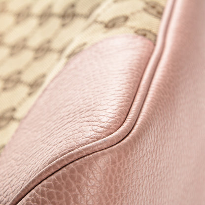 Gucci Monogram Bree Zippered Tote Beige Soft Pink 8 of 10