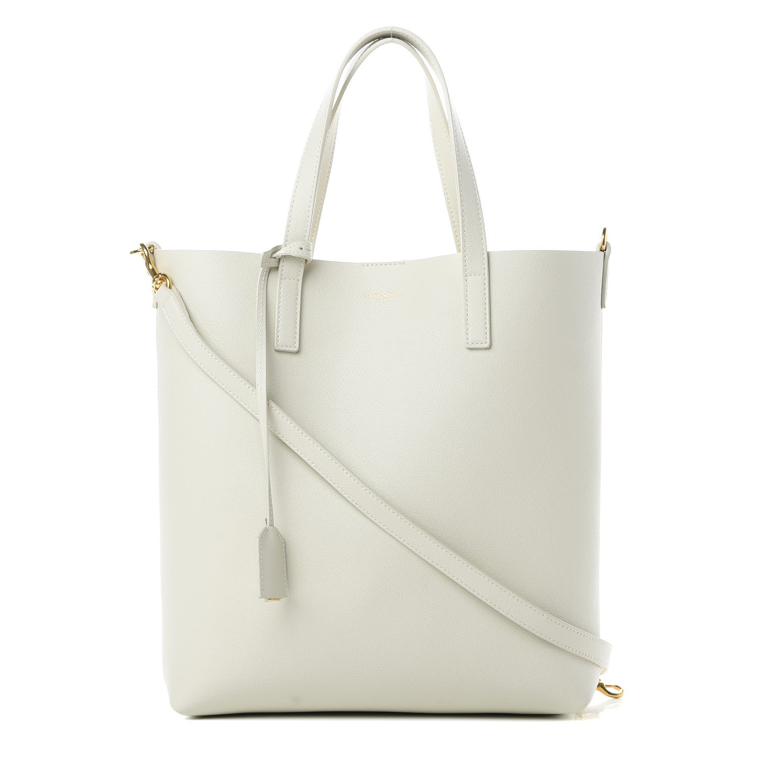 Saint Laurent Calfskin Toy Shopping Tote Porcellana 1 of 10
