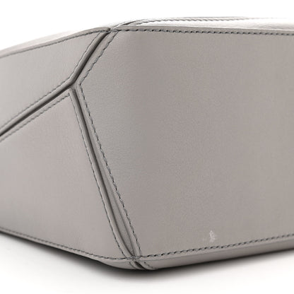Loewe Calfskin Small Puzzle Bag Pearl Grey 8 of 11