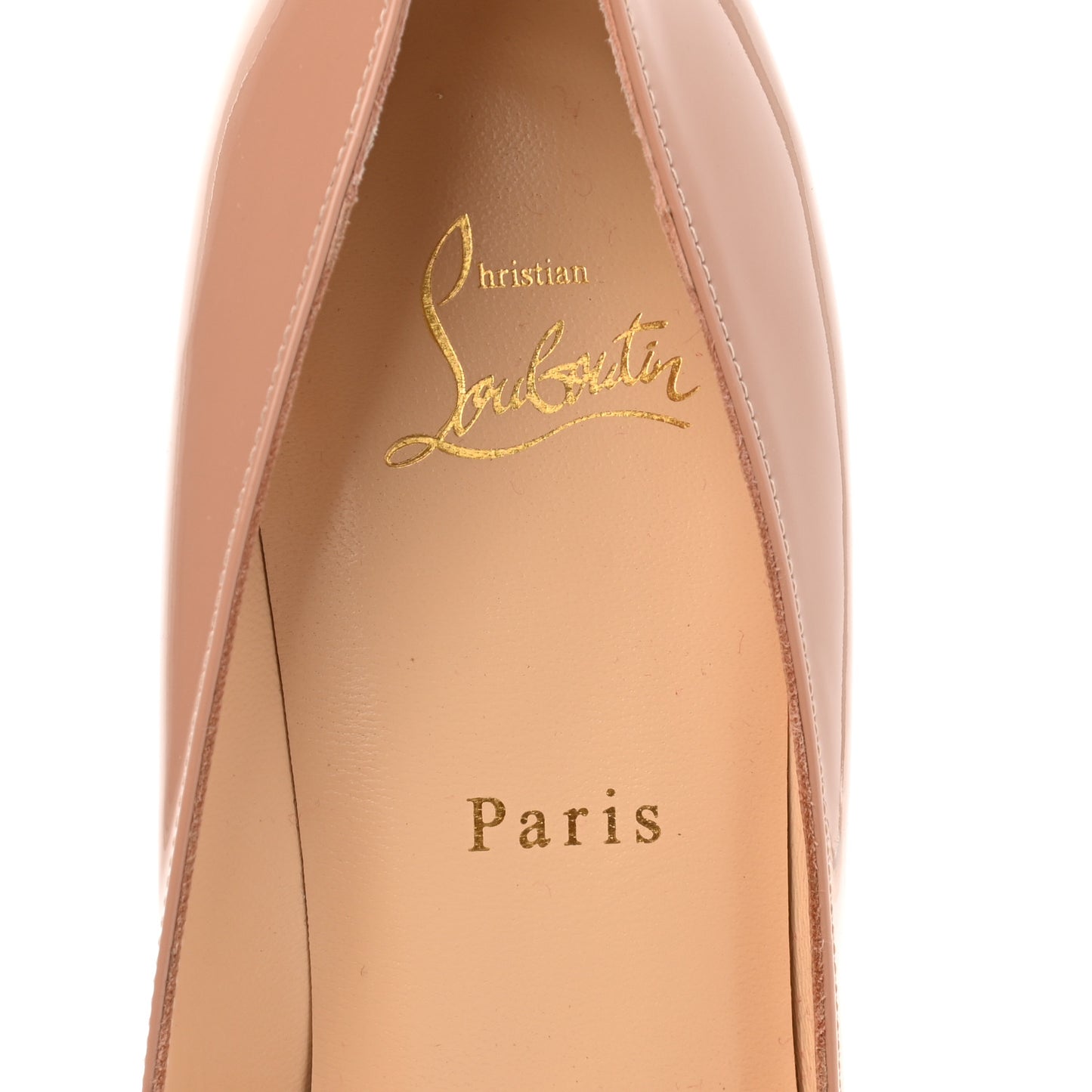 Patent Pigalle Follies 100 Pumps 39.5 Nude