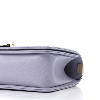 Chanel Caviar Quilted Medium Boy Flap Light Purple 9 of 9