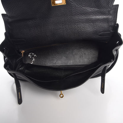 Hermes Ardennes Kelly Retourne 35 Black 6 of 13