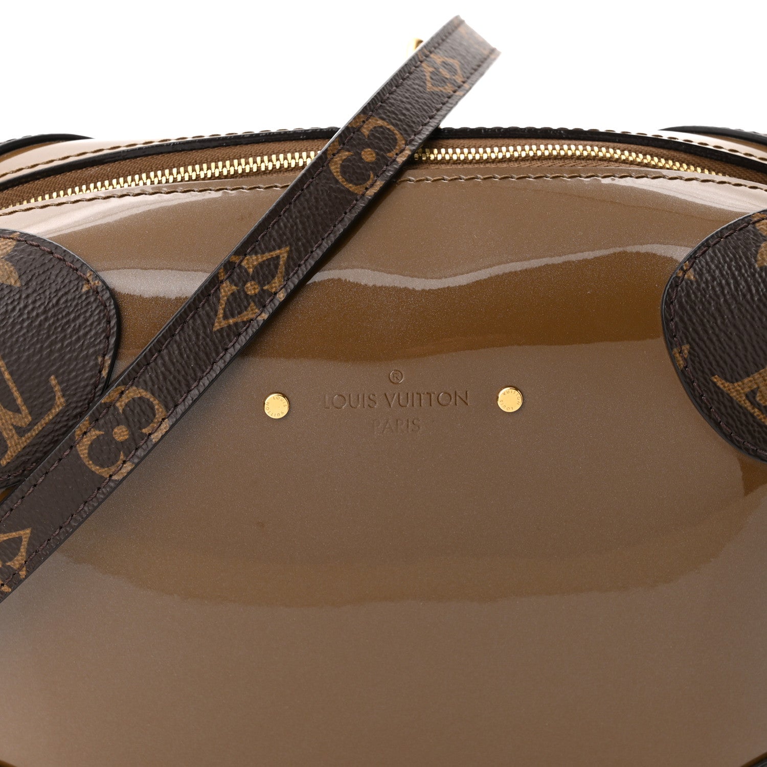 Louis Vuitton Patent Miroir Venice Bronze 7 of 9