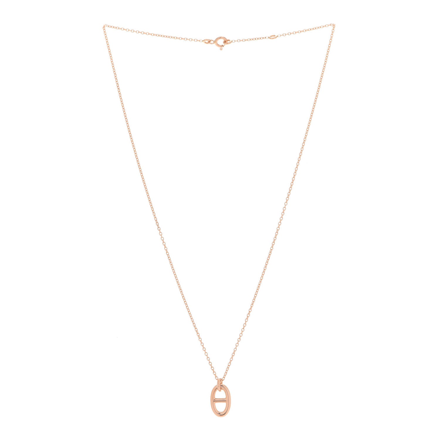Hermes 18K Rose Gold PM Farandole Pendant Necklace 3 of 7