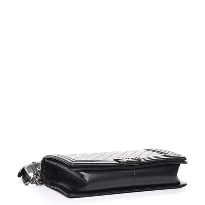 Chanel Lambskin Quilted New Medium Boy Flap Black 4 of 10