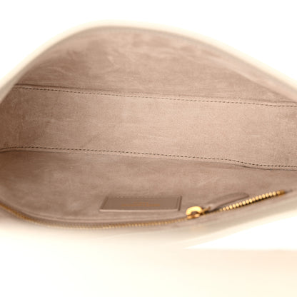 Saint Laurent Smooth Calfskin Le 5 A 7 Hobo Crema Soft 5 of 14
