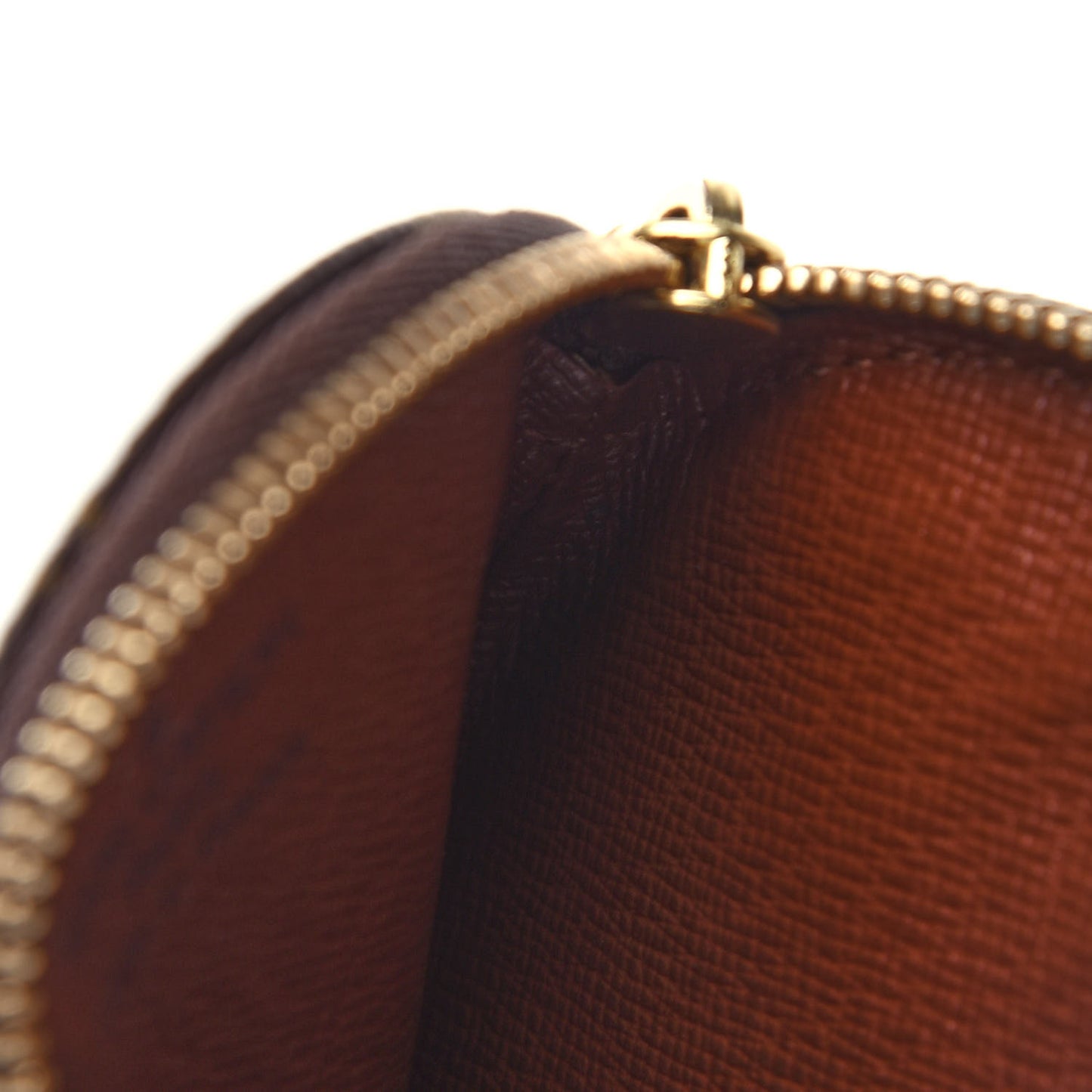 Monogram Round Coin Purse