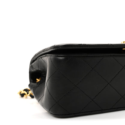 Chanel Lambskin Quilted Small Single Flap Black 8 of 10