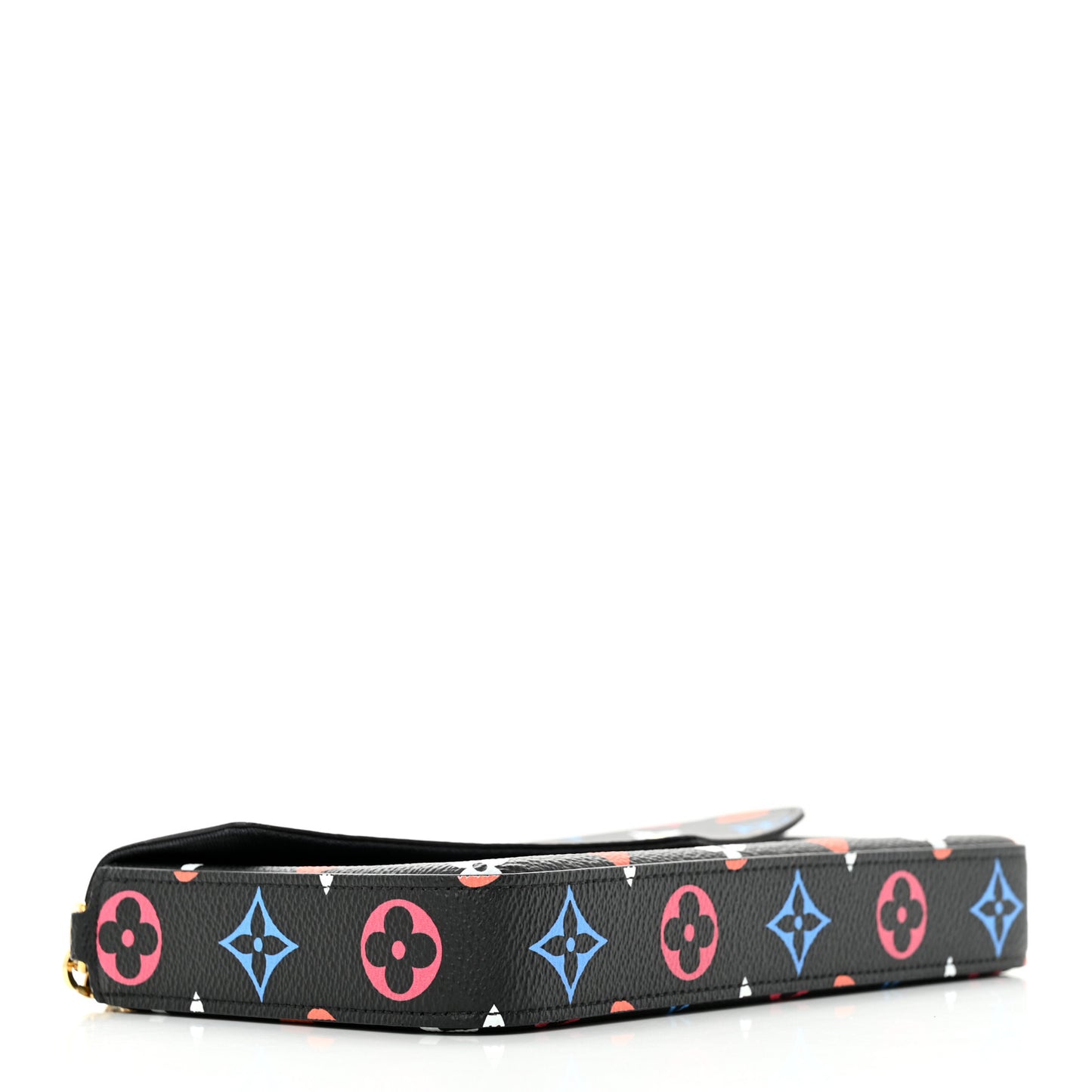 Game On Felicie Chain Wallet Black