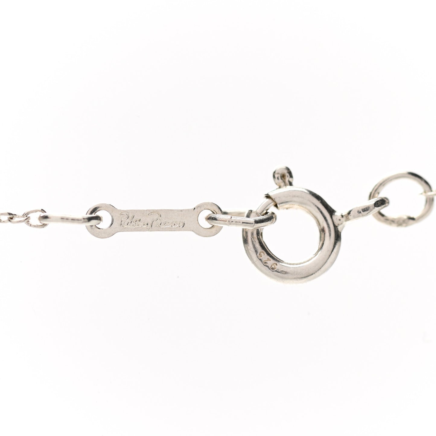 Sterling Silver Paloma Picasso Loving Heart Pendant Necklace