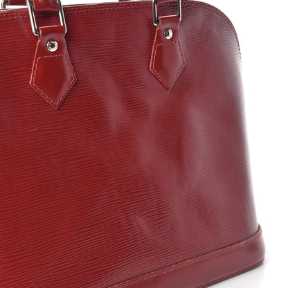 Louis Vuitton Epi Alma PM Rubis 17 of 21