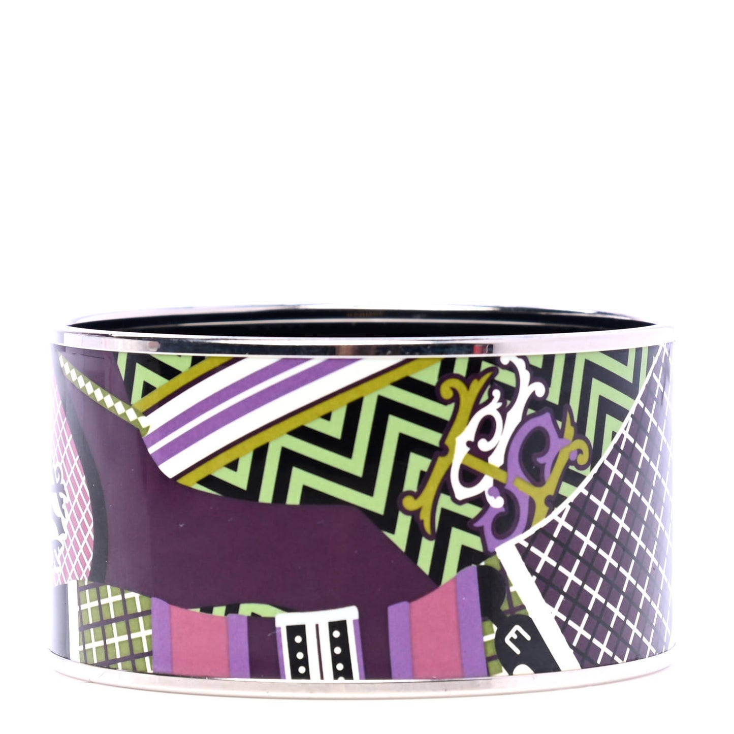 Enamel Printed Extra Wide Pour Sartir Bracelet 65