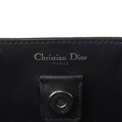 Christian Dior Smooth Calfskin Tri-Color Diorissimo Pocket Tote Black Blue Red 8 of 14