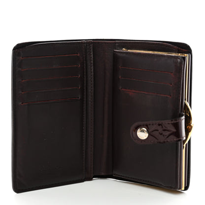 Louis Vuitton Vernis French Purse Wallet Amarante 6 of 13