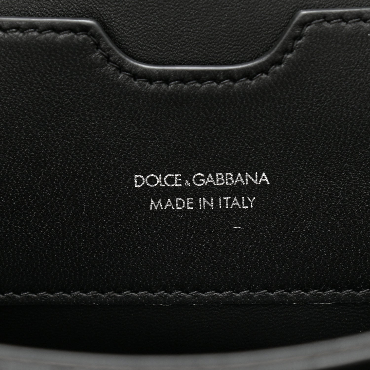 Dolce & Gabbana Crocodile Embossed Medium Tris Shoulder Bag Black 7 of 10