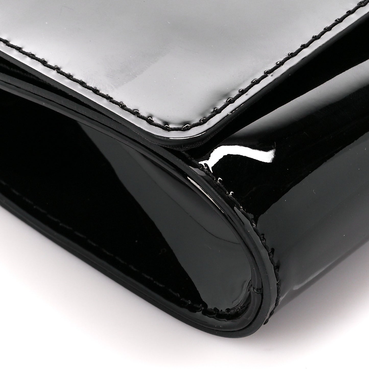 Patent Louise PM Chain Clutch Black