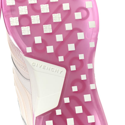 Givenchy Calfskin Mesh Technical Canvas GIV 1 Sneakers 39 White Pink 6 of 9