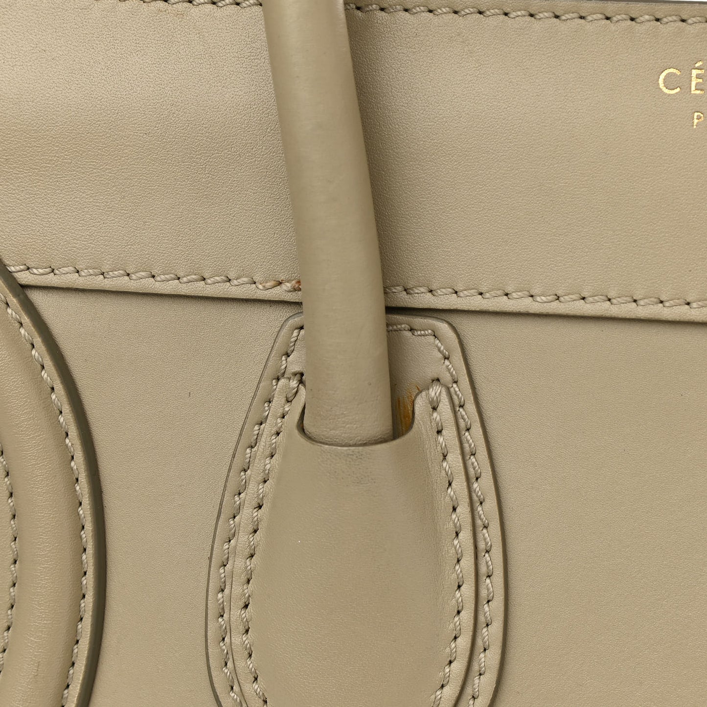 Smooth Calfskin Mini Luggage Mastic