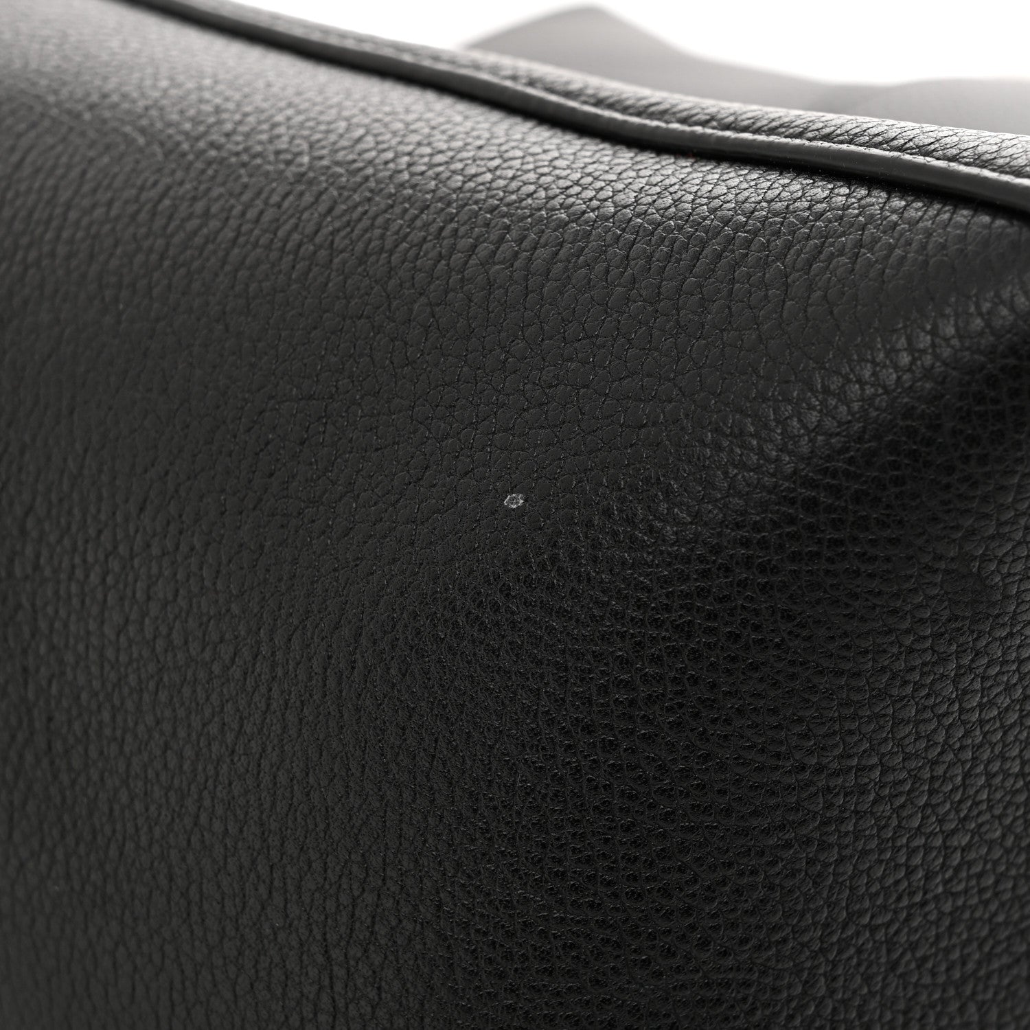 Celine Soft Grained Calfskin Sangle Bucket Bag Black 11 of 14
