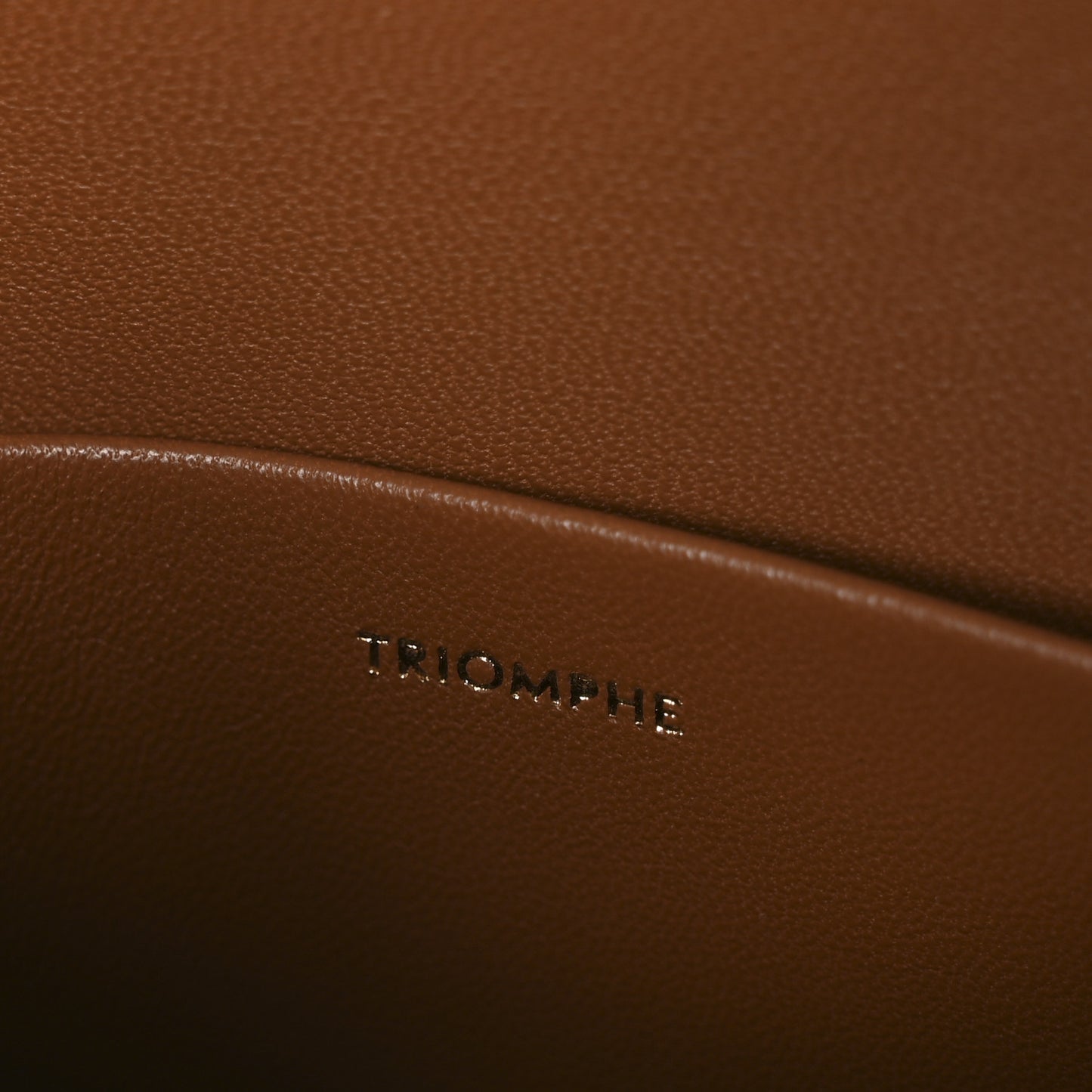 Textile Natural Calfskin Classique Triomphe Khaki Tan