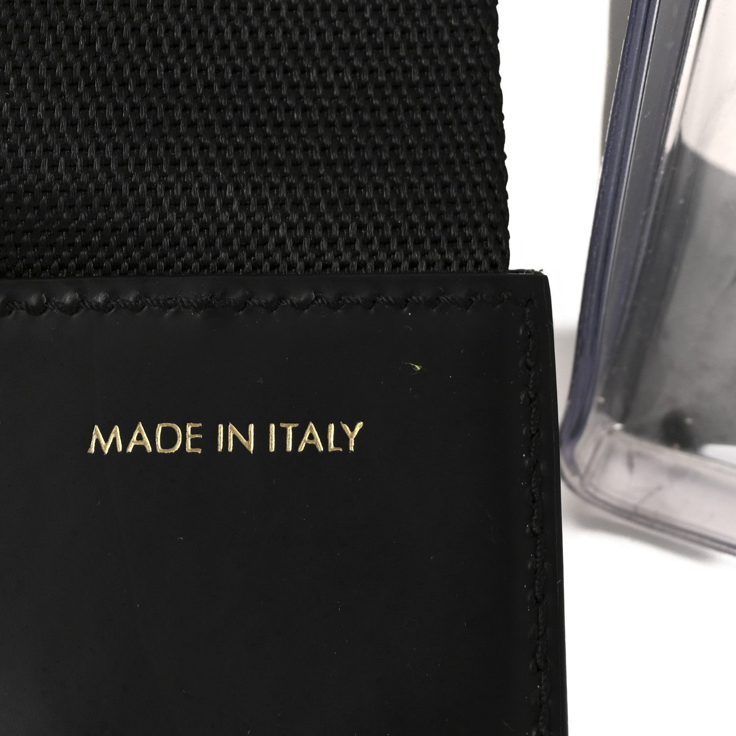 Dolce & Gabbana PVC Street Shopping Logo Tote Black 6 of 9
