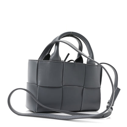 Bottega Veneta Nappa Maxi Intrecciato Mini Arco Tote Thunder 4 of 10