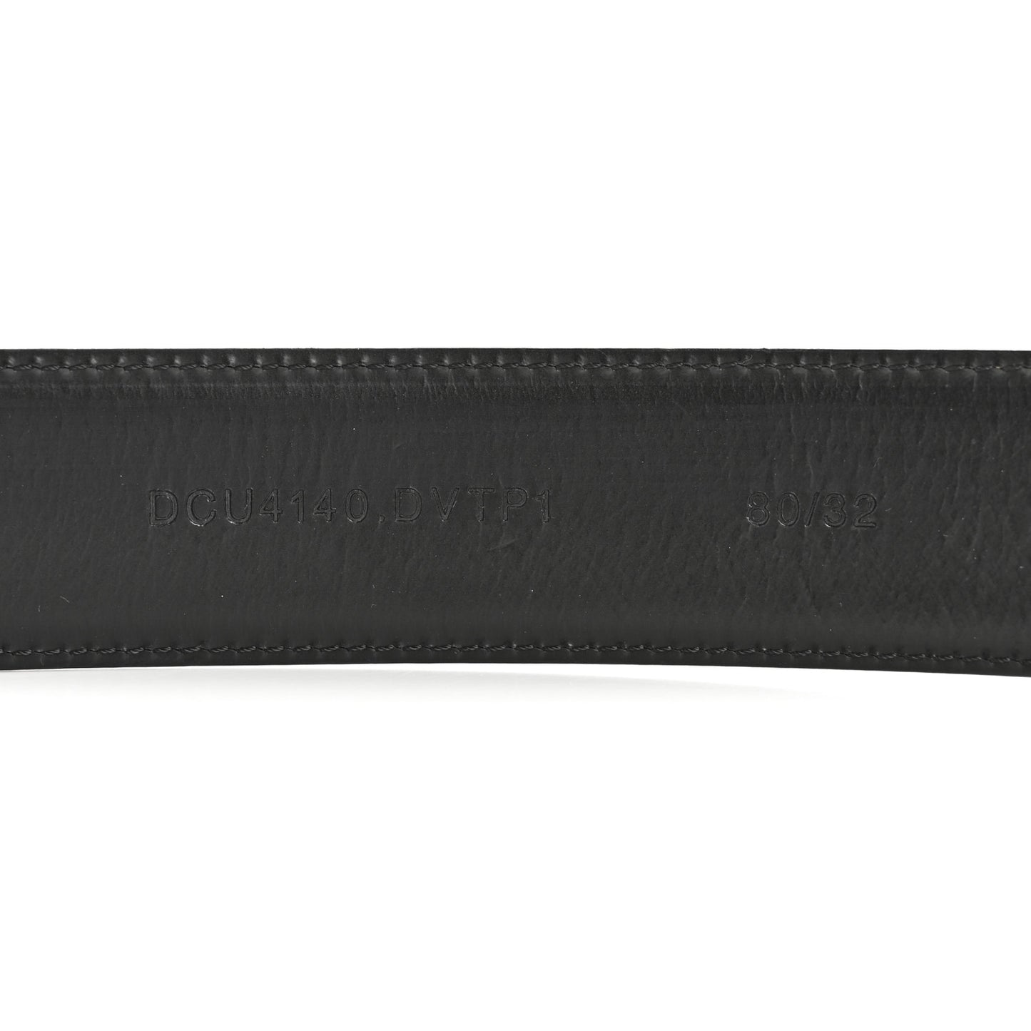 Calfskin 4cm La Medusa Belt 80 32 Black