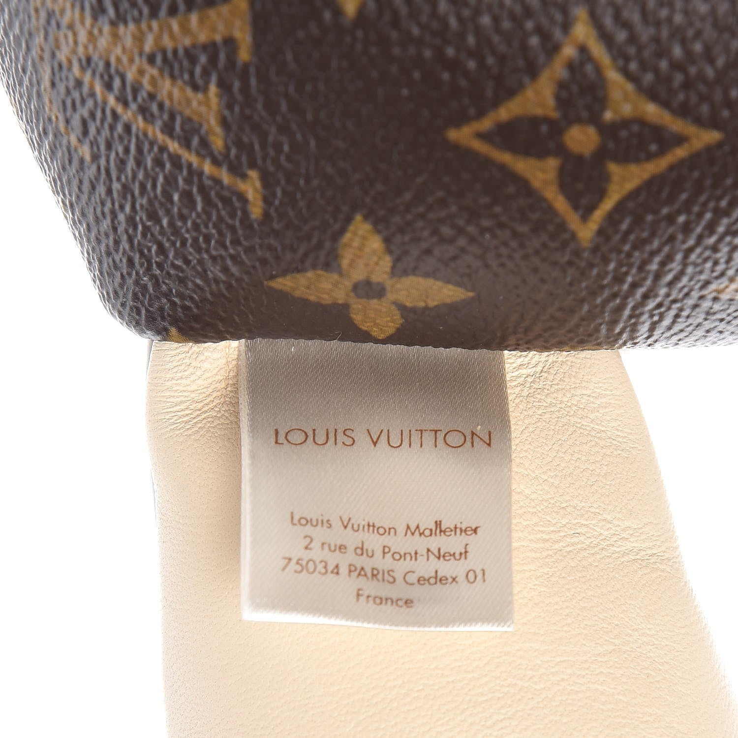 Louis Vuitton Calfskin Monogram Doudou Oscar Dog Beige 9 of 11