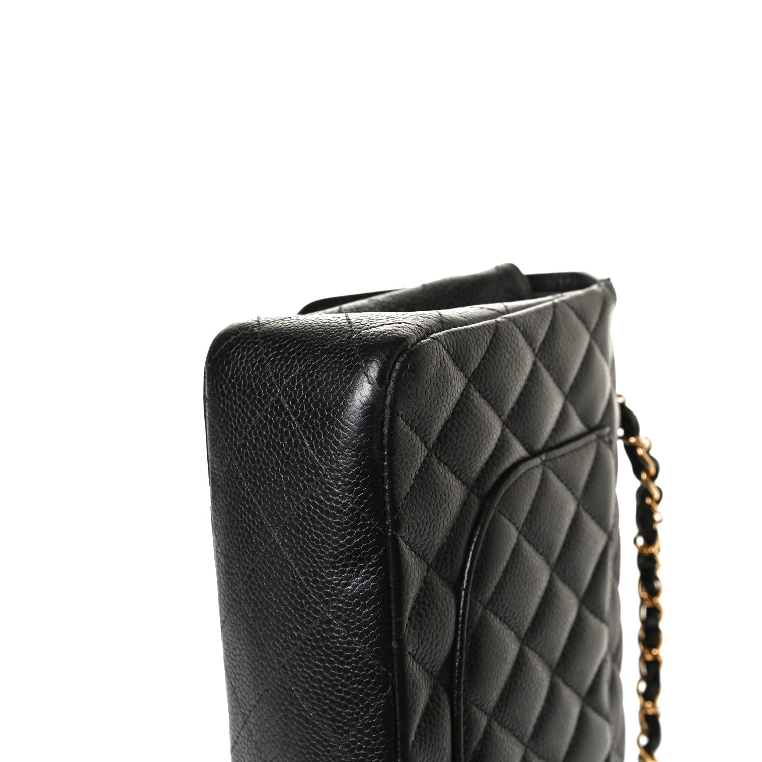 Chanel Caviar Quilted Medium Double Flap Black 26 of 39