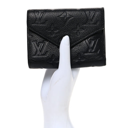 Louis Vuitton Empreinte Victorine Wallet Black 2 of 9