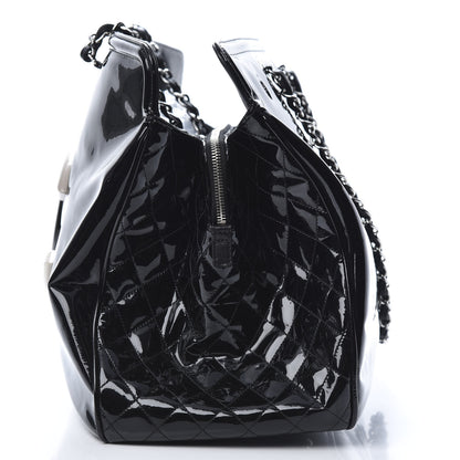 Chanel Vinyl XL Lipstick Tote Black 12 of 12