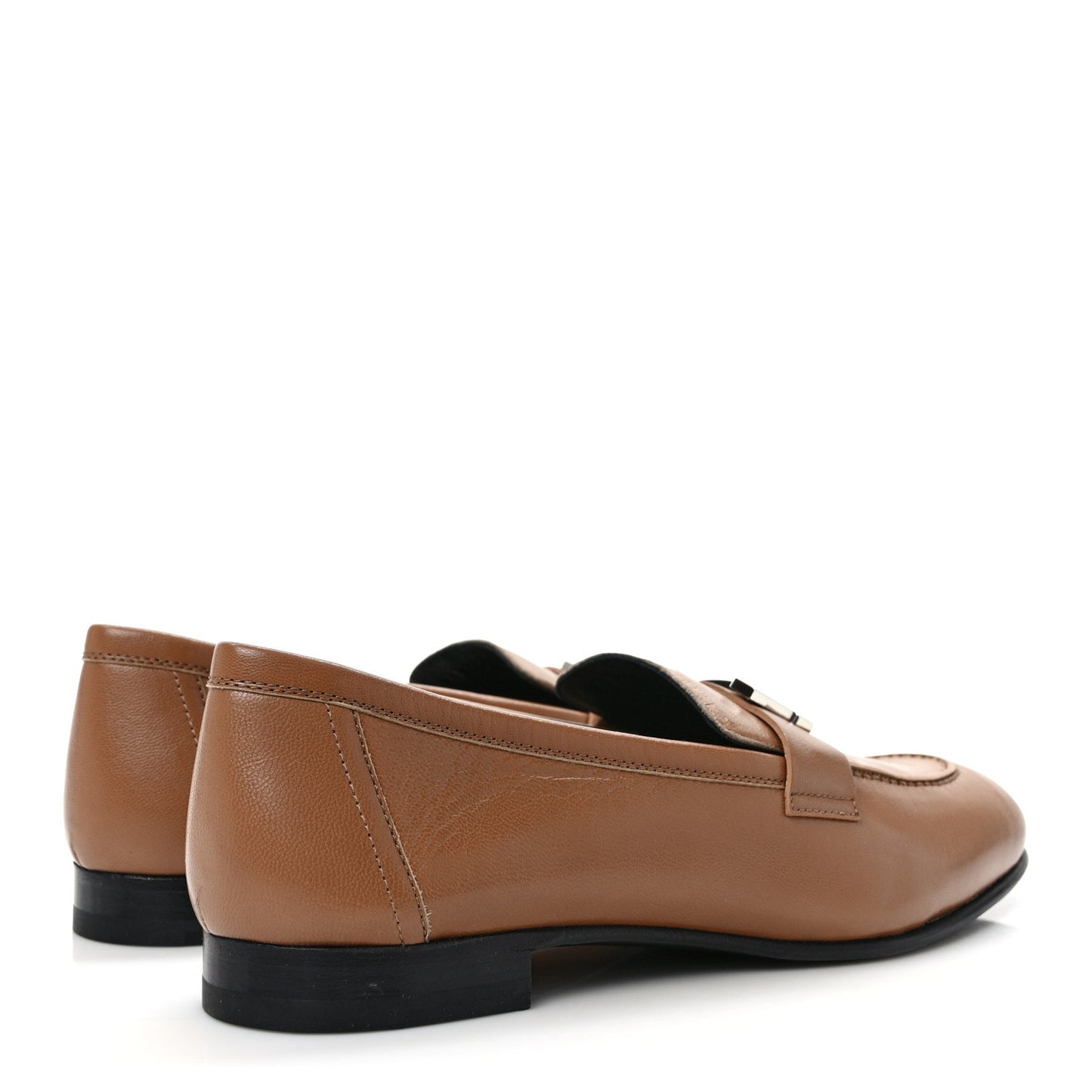 Goatskin Womens Paris Loafers 39 Gold