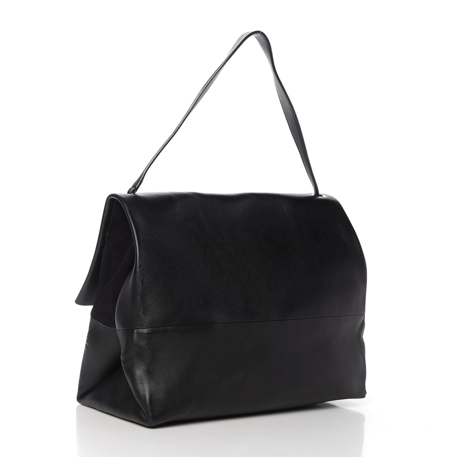 Celine Baby Calfskin All Soft Shoulder Bag Black 3 of 11
