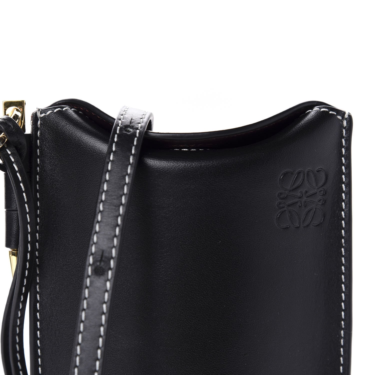 Loewe Smooth Calfskin Mini Gate Pocket Black 10 of 10