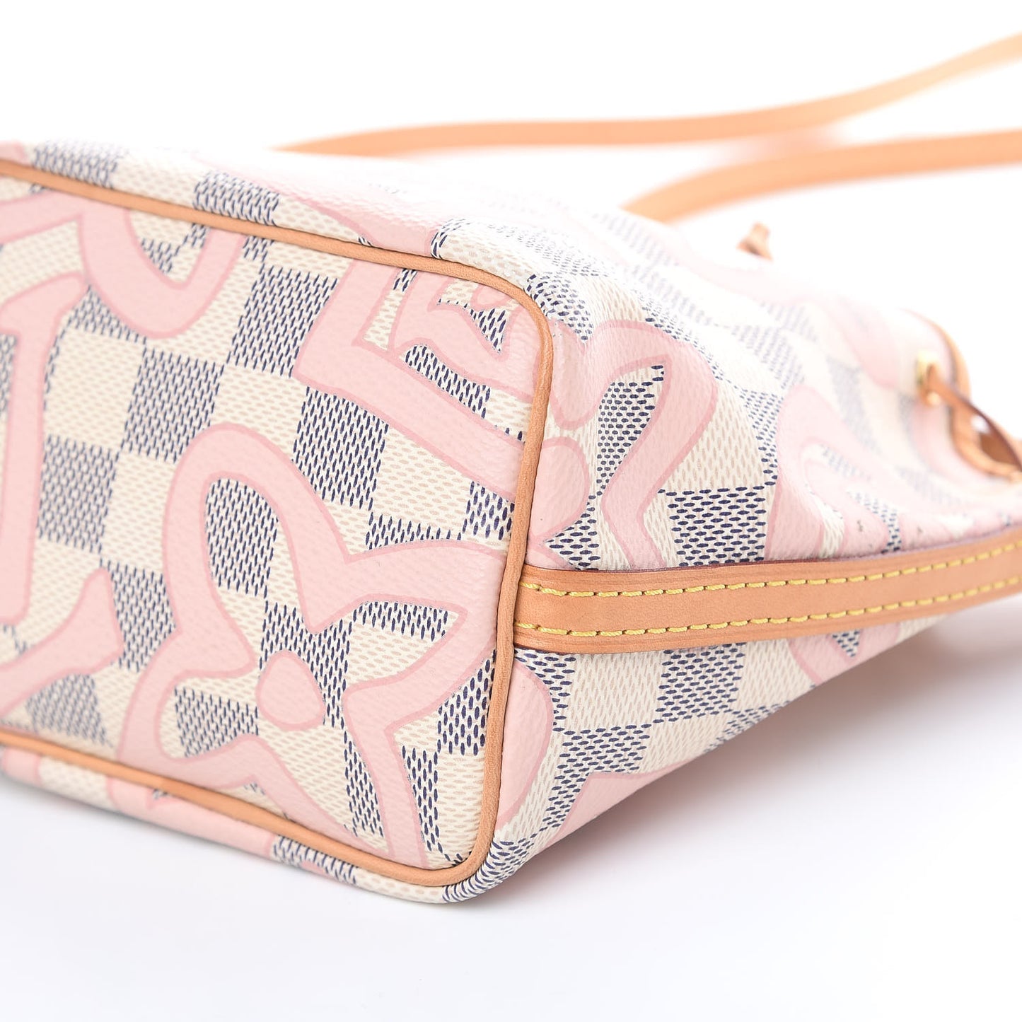 Damier Azur Tahitienne Nano Noe Rose Ballerine