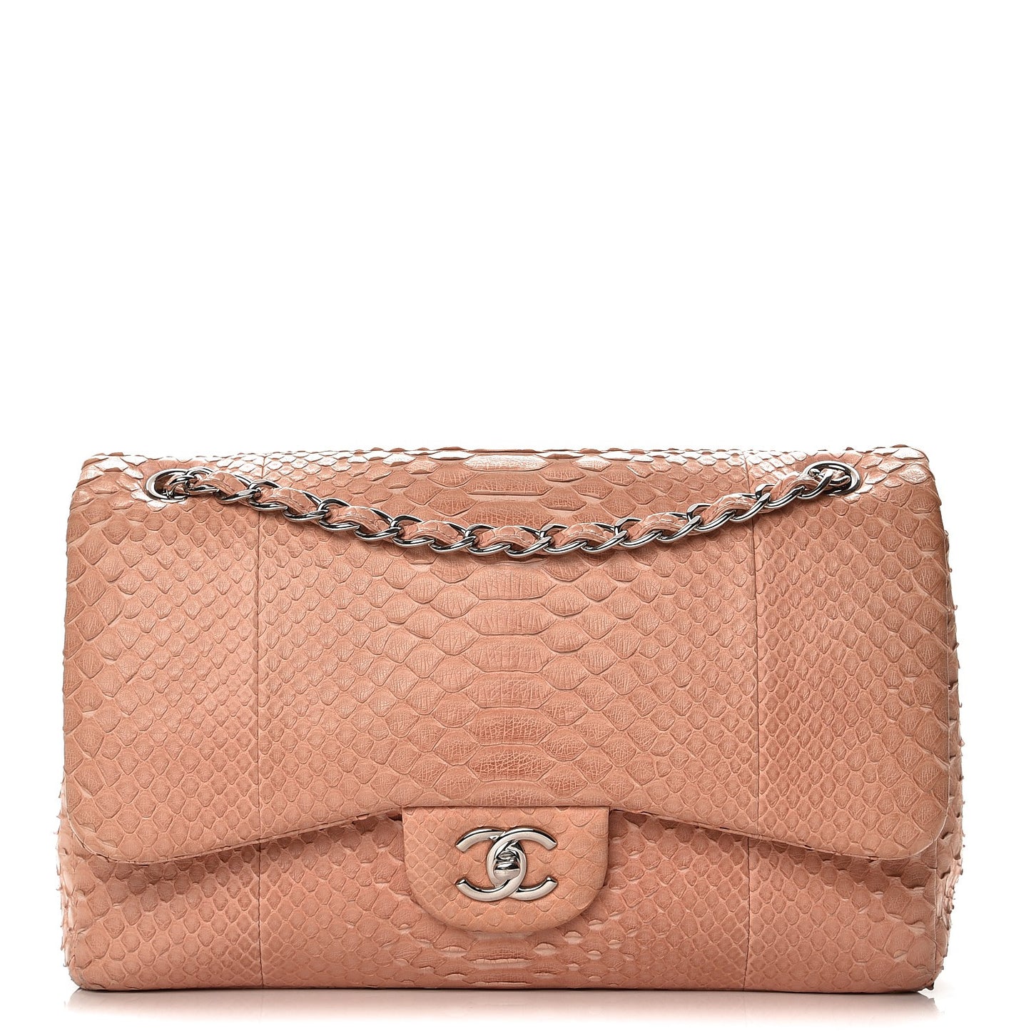 Python Jumbo Double Flap Pink