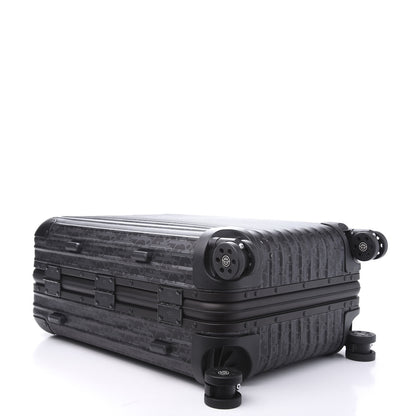 Christian Dior X RIMOWA Aluminum Zucca Print Roll Away Carry On Luggage 5 of 13