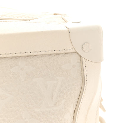 Louis Vuitton Taurillon Monogram Solar Ray Soft Trunk Powder White Powder White 11 of 11