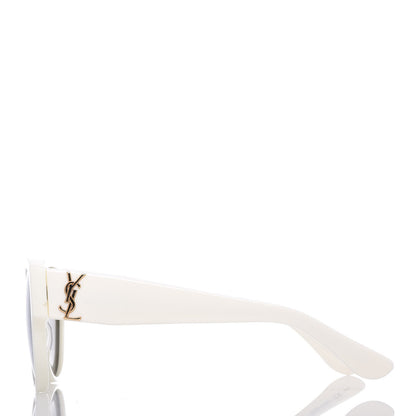 Saint Laurent SL M3 007 Sunglasses Ivory 2 of 8