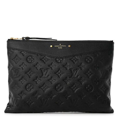 Louis Vuitton Empreinte Daily Pouch Black 1 of 11