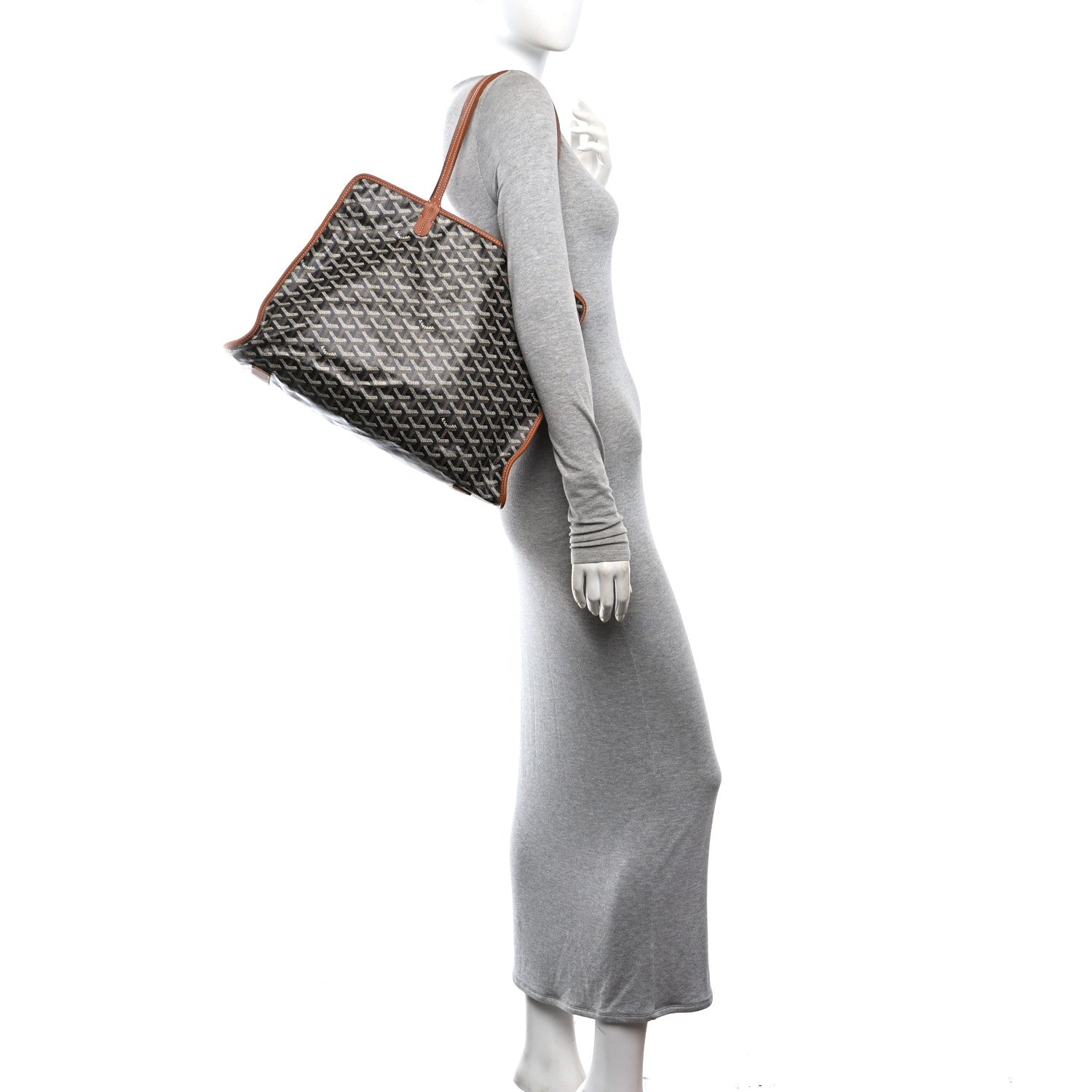 Goyard Goyardine Sac Hardy Pet Carrier PM Black Gold 2 of 10
