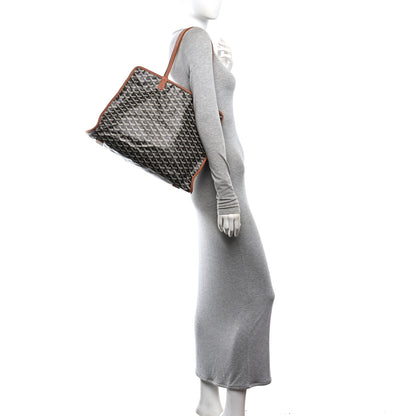 Goyard Goyardine Sac Hardy Pet Carrier PM Black Gold 2 of 10